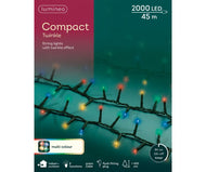 Compact LED Lights - 2000 - Multicoloured