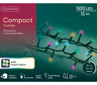 Compact LED Lights - 500 - Soft Multicoloured