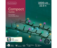 Compact LED Lights - 1000 - Soft Multicoloured