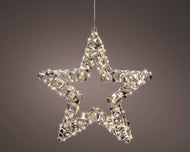 LED Frame - Star Gold 38cm