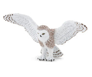 Flying Snowy Owl