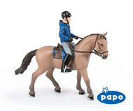 Walking Horse and Horseman