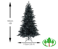 180cm Berlin Fir - Black