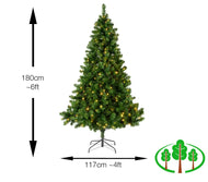 180cm Imperial Pine - Prelit