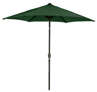 Soleil 2.7M Crank And Tilt Parasol - Forest Green