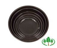 Blossom Black Saucer 25cm