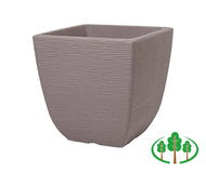 Cotswold Planter Square 38cm - Dark Brown