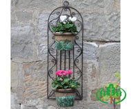Gothic Wall Pot Hanger Twin