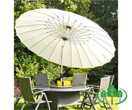Shanghai 2.7m Parasol Ecru Crank & Tilt