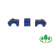 Pot Feet Blue Glazed Pack 3 Large