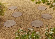Load image into Gallery viewer, Timber Stepping Stone- Brown
