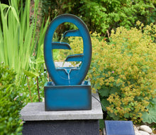 Load image into Gallery viewer, Azure Falls Cascade Solar Water Feature
