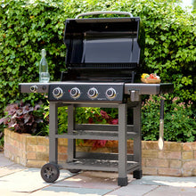 Load image into Gallery viewer, Grillstream Carbon 4 Burner BBQ - Black
