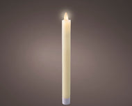 LED Waving Dinner Candle Cream 24cm