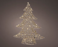 LED Tree Gold 60cm