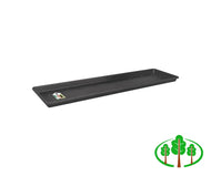 Green Basics Trough Saucer 60cm Leaf Green