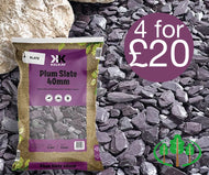 Plum Slate 40mm